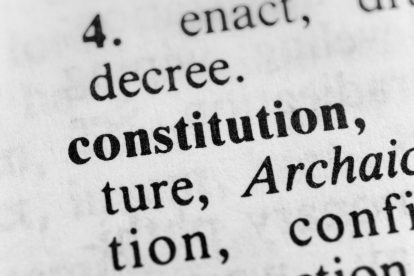 The word Constitution in the dictionary